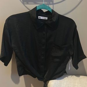 So Good For Life XS button down 100% polyester